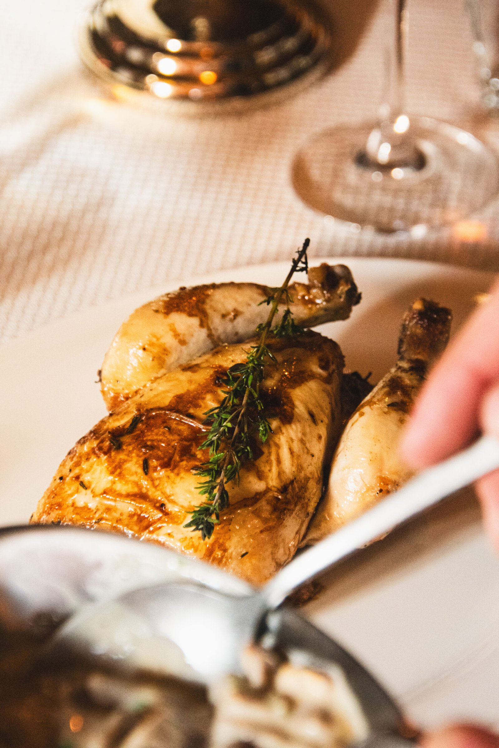 La Ferme Coquelet signature dish